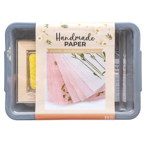 American Crafts Handmade Paper Starter Kit-11 Pieces - 34017595 - 718813186346