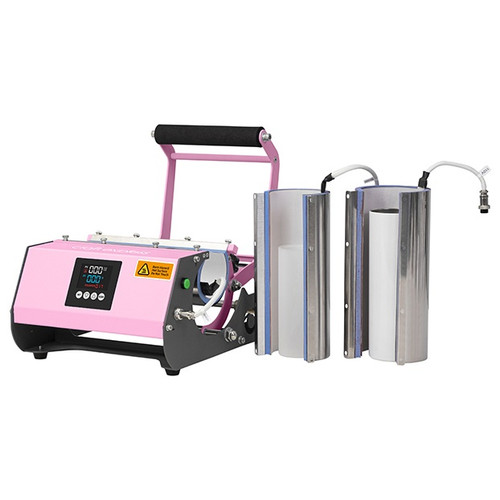 Craft Express Elite Pro Mug Tumbler Heat Press-Pink - 5A00278G-1G9HH - 655471064541 Craft Express Elite Pro Mug Tumbler Heat Press-Pink - 5A00278G-1G9HH - 655471064541