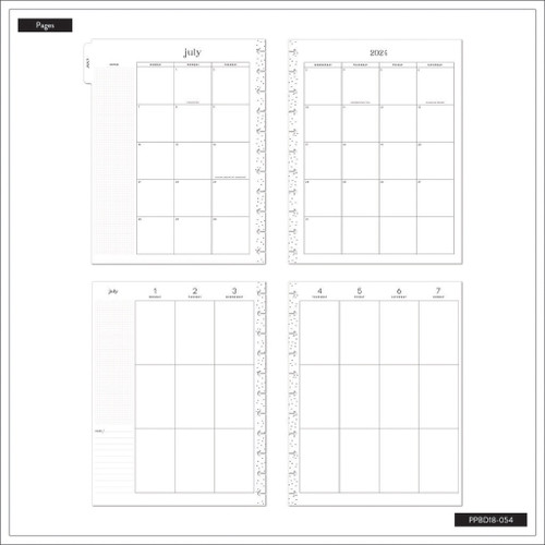 Happy Planner Big 18-Month Planner-Camp Nostalgia; July '24 Dec '25 5A0020VL-1G3MX