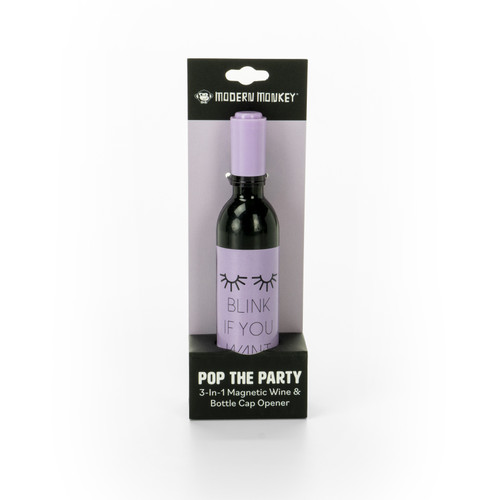 Modern Monkey Pop The Party Magnetic Bottle Openers-24 Piece Assortment - MMWO24 Modern Monkey Pop The Party Magnetic Bottle Openers-24 Piece Assortment - MMWO24