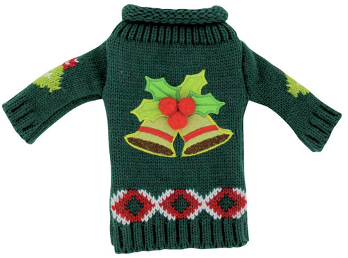 Uncle Bob's Knitted Wine Bottle Ugly Sweaters-24 Piece Assortment XSWEAT