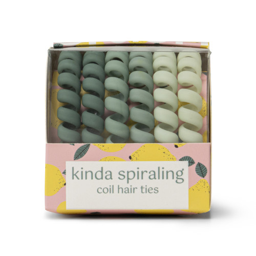 Crush(TM) Kinda Spiraling Coil Hair Ties-24 Piece Assortment - CRHT24 Crush(TM) Kinda Spiraling Coil Hair Ties-24 Piece Assortment - CRHT24