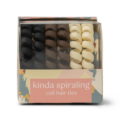 Crush(TM) Kinda Spiraling Coil Hair Ties-24 Piece Assortment - CRHT24 Crush(TM) Kinda Spiraling Coil Hair Ties-24 Piece Assortment - CRHT24