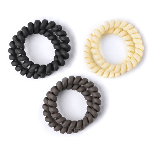 Crush(TM) Kinda Spiraling Coil Hair Ties-24 Piece Assortment - CRHT24 Crush(TM) Kinda Spiraling Coil Hair Ties-24 Piece Assortment - CRHT24