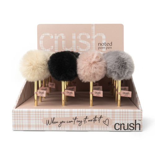 Crush(TM) Noted Pom Pens-20 Piece Assortment CRPP20 - 722950416921