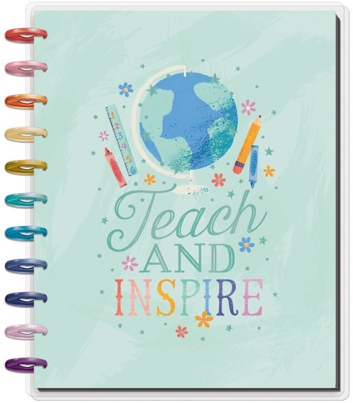 Happy Planner Big 12Month Teacher Planner-Classroom Brights; July '24 June '25 5A0025Z4-1G8QM