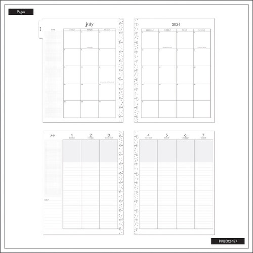 Happy Planner Big 12-Month Planner-Dancing Leaves; July'24 June '25 5A0025YH-1G8RC