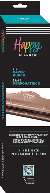 Happy Planner Big Punch-Rose Gold 5A0028C2-1GBDN - 673807693586