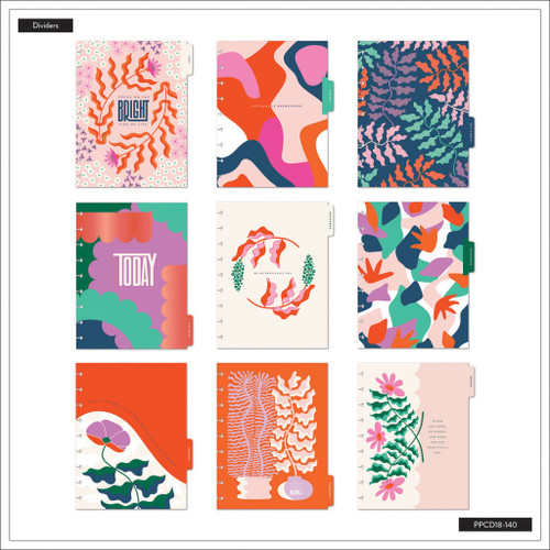 Happy Planner Classic 18-Month Planner-Abstract Florals; July '24 Dec '25 5A0020VK-1G3MW