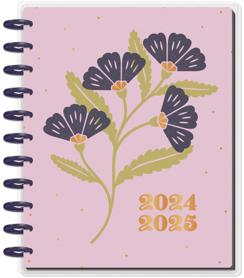 Happy Planner Big 12Month Teacher Planner-Plum Happy; July '24 June '25 5A0025Z7-1G8S2