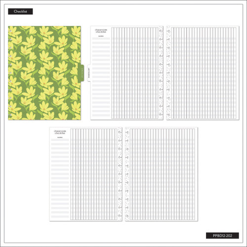 Happy Planner Big 12Month Teacher Planner-Floral Fushion; July '24 June '25 5A0025ZB-1G8RY