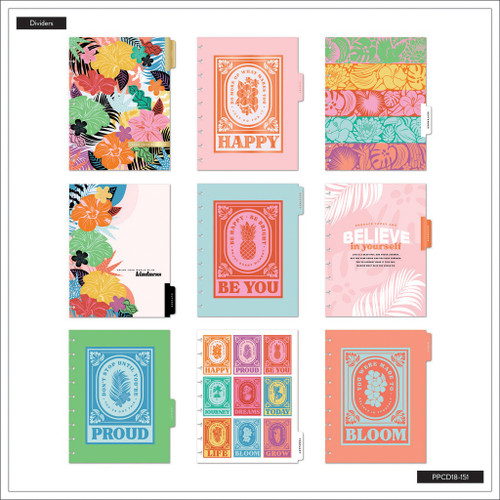 Happy Planner Classic 18-Month Planner-Bold And Botanical; July '24 Dec '25 5A0020VV-1G3N3