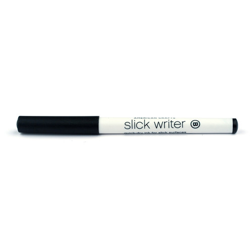 12 Pack Slick Writer Marker Bold Point Open Stock-Black 62021 - 718813620215