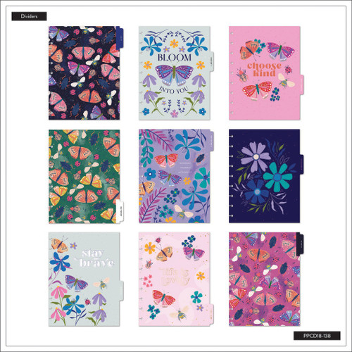 Happy Planner Classic 18-Month Planner-Midnight Botanical; July '24 Dec '25 5A0020VG-1G3N7