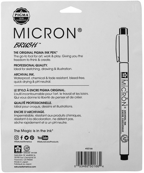 Sakura Pigma Micron Set Assorted 10/Pkg-Grey and Black - S50166