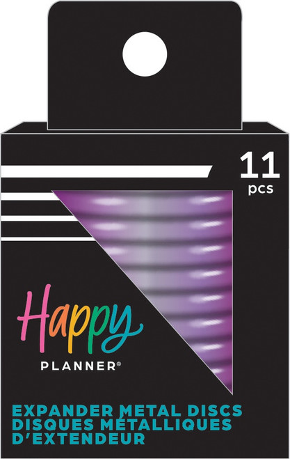 Happy Planner Expander Metal Discs-Violet 5A0020S2-1G3JX - 673807684171