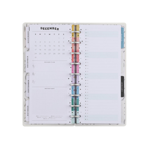 Happy Planner Skinny Classic 12-Month Planner-Happy Brights; July '23 June '24 PPSCD050