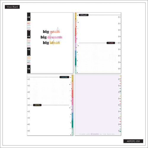 Happy Planner Classic Planner Companion-Happy Brights AEOCOC59
