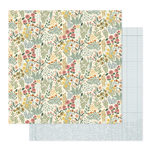 25 Pack Maggie Holmes Forever Fields Double-Sided Cardstock 12"X12"-Flowering Fields 5A002636-1G8VZ - 765468086712