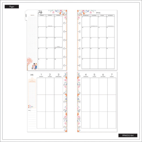 Happy Planner Mini 12-Month Planner-Happy In Paris; July '24 June '25 5A0025Z9-1G8QY