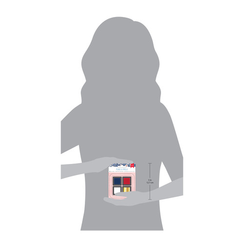 3 Pack - American Crafts Flags And Frills Ink Pads-4/Pkg - 34030323 3 Pack - American Crafts Flags And Frills Ink Pads-4/Pkg - 34030323