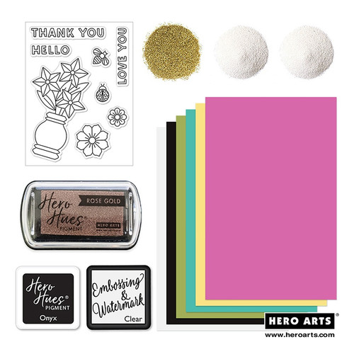 Hero Arts Technique Kit-How To Emboss - HA-SK106