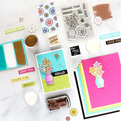 Hero Arts Technique Kit-How To Emboss - HA-SK106 Hero Arts Technique Kit-How To Emboss - HA-SK106