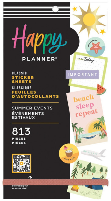 Happy Planner Sticker Value Pack 30/Sheets-Summer Events 5A0028CN-1GBDQ - 673807693845