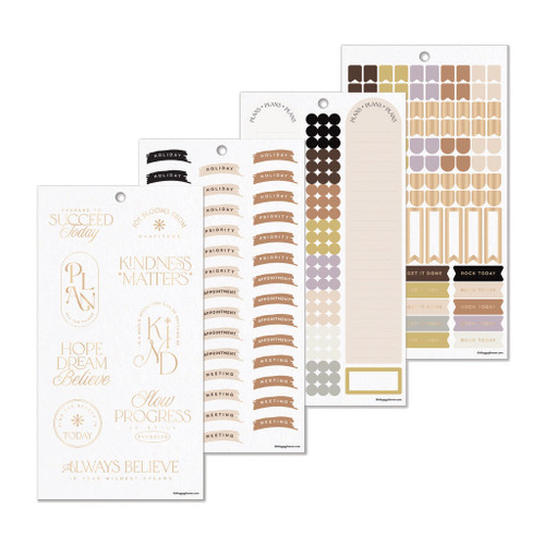 Happy Planner Sticker Value Pack 30/Sheets-Neutral Chic 5A0028CP-1GBF0