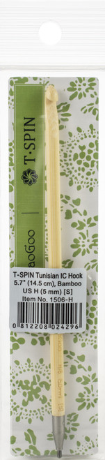 3 Pack - ChiaoGoo T-SPIN Interchangeable Tunisian Crochet Hook 5.7"-Size H/5mm - 1506-H - 812208024296