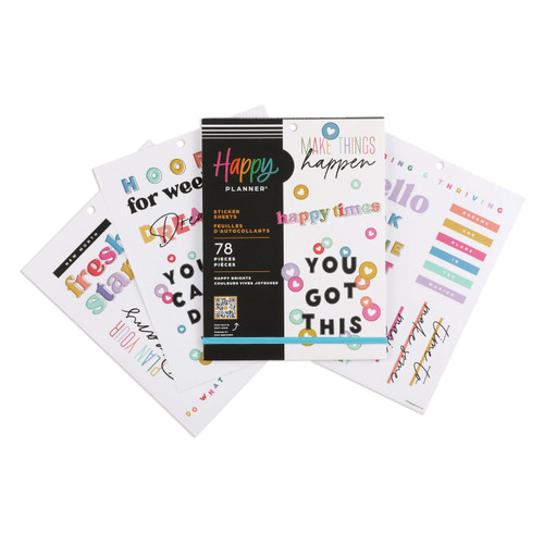 Happy Planner Sticker Value Pack-Happy Brights SVPL1521