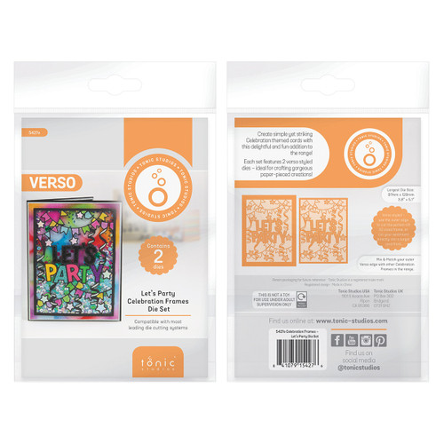Tonic Die Set-Celebration Frames - Let's Party - 5427E Tonic Die Set-Celebration Frames - Let's Party - 5427E