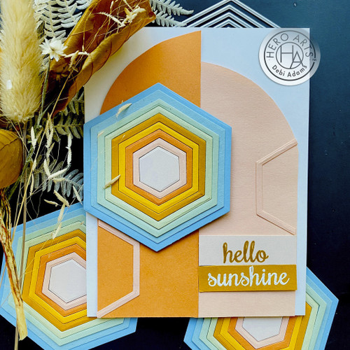 Hero Arts Infinity Dies-Hexagon - DI846 Hero Arts Infinity Dies-Hexagon - DI846