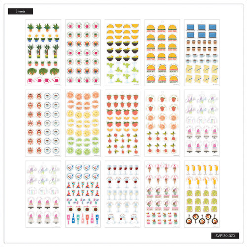 Happy Planner Sticker Value Pack 30/Sheets-Everyday Icons; 995 Pieces 5A00213R-1G405