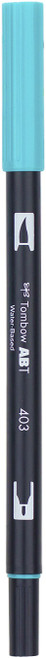 6 Pack - Tombow Dual Brush Marker Open Stock-403 Bright Blue - DBP-56541 - 085014565417
