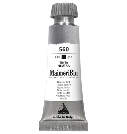 MaimeriBlu Superior Watercolor Paint 12ml-Neutral Tint - 5A0029RM-1GD4Z - 8032810007773