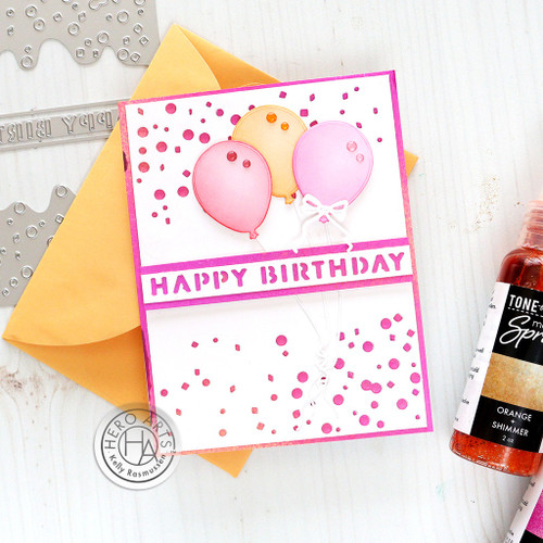 Hero Arts Fancy Die-Hooray Birthday 5A0025RQ-1G8HZ