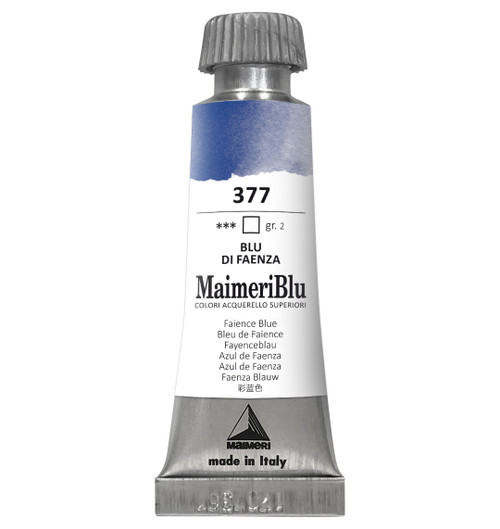 MaimeriBlu Superior Watercolor Paint 12ml-Faience Blue - 5A0029RM-1GD68 - 8032810007230 MaimeriBlu Superior Watercolor Paint 12ml-Faience Blue - 5A0029RM-1GD68 - 8032810007230