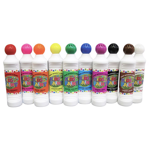 Crafty Dab Kids Paint Markers 10/Pkg-Assorted Colors 5A0027QB-1GB1L - 014137756402