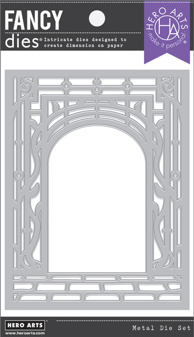Hero Arts Fancy Die-Garden Gate Cover Plate 5A0027QF-1GB1P - 085700945325