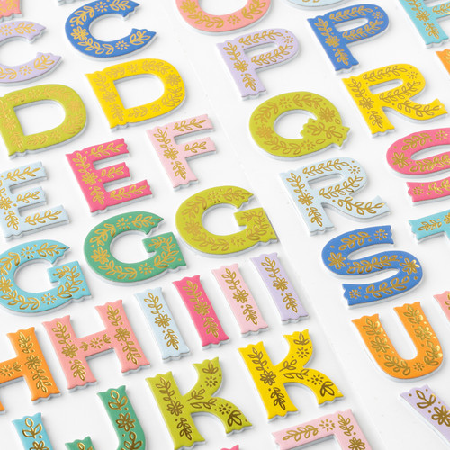 3 Pack - Paige Evans Adventurous Thickers-Alphabet - A5002621-G18TF 3 Pack - Paige Evans Adventurous Thickers-Alphabet - A5002621-G18TF