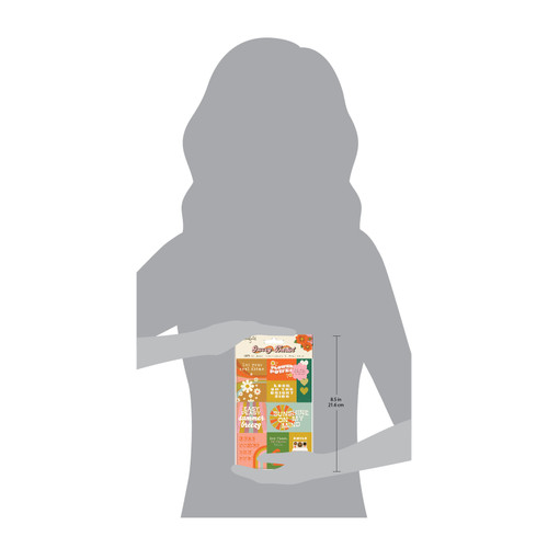 3 Pack - Jen Hadfield Groovy Darlin' Sticker Book-8 Sheets - A500264H-G18YB 3 Pack - Jen Hadfield Groovy Darlin' Sticker Book-8 Sheets - A500264H-G18YB