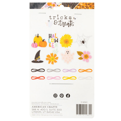 3 Pack - Paige Evans Tricks & Treats Embroidery Kit-17 Pieces - 5A0027C1-1G9N2 3 Pack - Paige Evans Tricks & Treats Embroidery Kit-17 Pieces - 5A0027C1-1G9N2