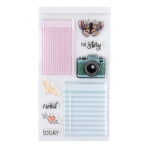 3 Pack - Shimelle Main Character Energy Clear Stamps-10/Pkg - SHMCE110