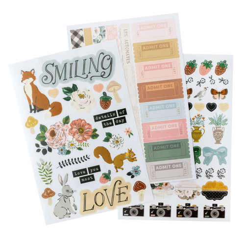 3 Pack - Maggie Holmes Forever Fields Sticker Book-8 Sheets - A500262M-G18VR 3 Pack - Maggie Holmes Forever Fields Sticker Book-8 Sheets - A500262M-G18VR
