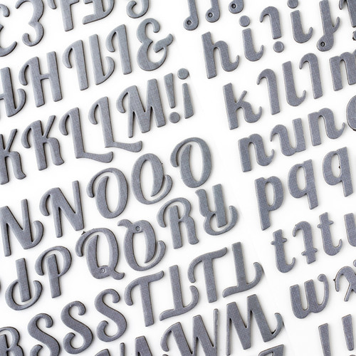 3 Pack - American Crafts Cedar House Thickers Stickers 175/Pkg-Alpha, Puffy - 34030339