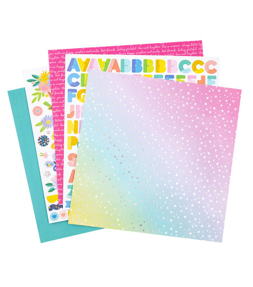 Paige Evans Blooming Wild Project Pad 12"X12"-240 Pieces - 34014064