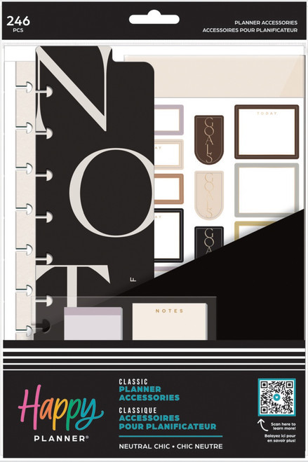 Happy Planner Classic Value Accessory Pack-Neutral Chic 5A0028CH-1GBF5 - 673807693593
