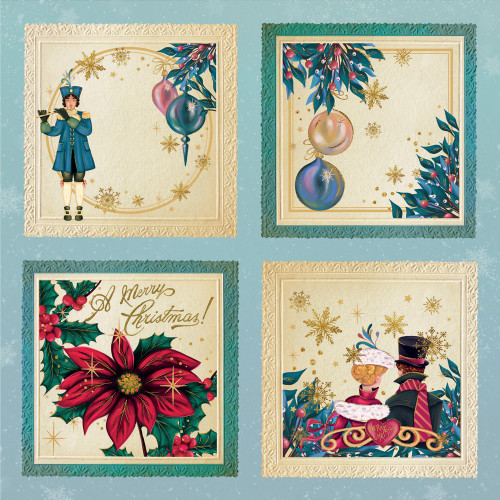 Twelve Days Of Christmas Topper Paper Pad 8"X8"-Twelve Days of Christmas - TDCQTOP8 Twelve Days Of Christmas Topper Paper Pad 8"X8"-Twelve Days of Christmas - TDCQTOP8