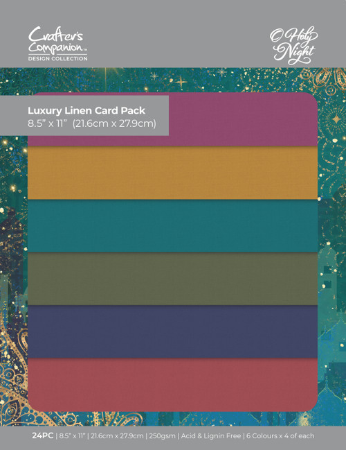 O' Holy Night Luxury Linen Pack 8.5"X11"- - NLINENUS - 195094095206